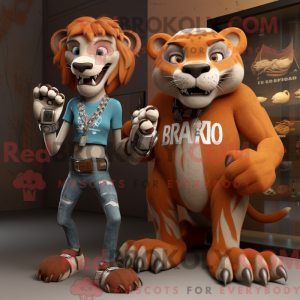 Disfraz de mascota Rust...