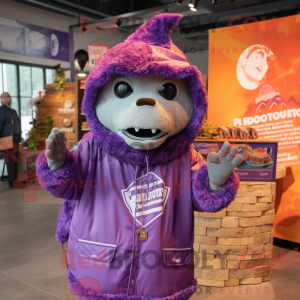 Purple Nachos mascot...