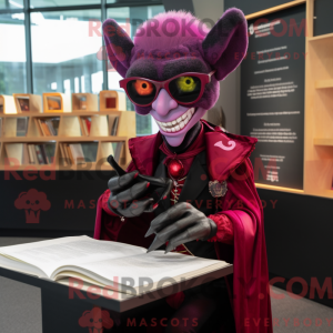 Disfraz de mascota Magenta...