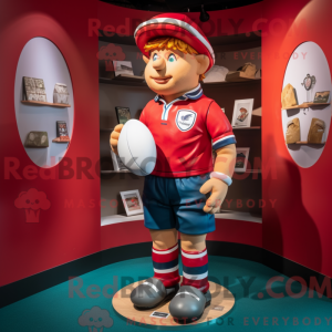 Red Plate Spinner mascot...