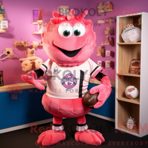 Pink Crab Cakes mascot...