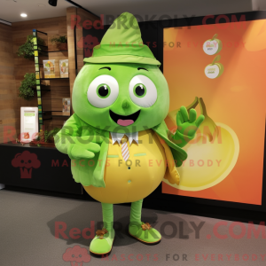 Lime Green Apricot mascotte...