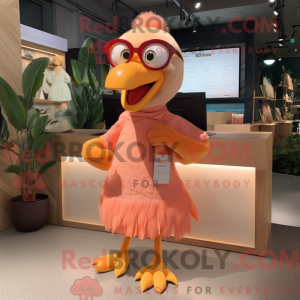 Costume de mascotte Peach...