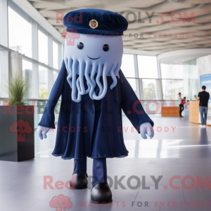 Navy Jellyfish mascot...