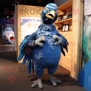 Blue Guinea Fowl mascotte...