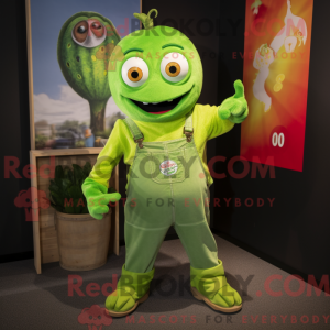 Lime Green Ceviche mascotte...