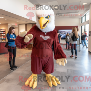 Maroon Bald Eagle...