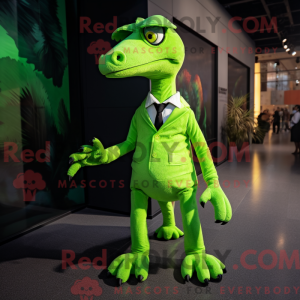 Limegrønn Deinonychus...