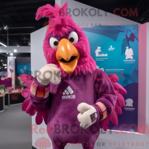 Costume mascotte de Coqs...
