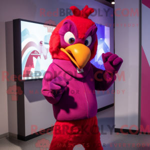 Costume mascotte de Coqs...