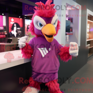 Figura de máscara Magenta...