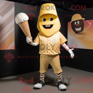 Personaggio mascotte cono...