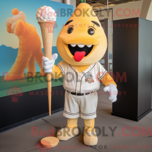 Personaggio mascotte cono...