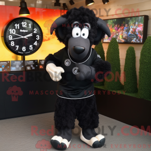 Black Ram-mascottekostuum...