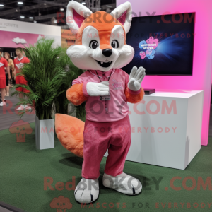 Disfraz de mascota de Pink...