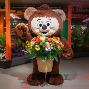 Brown Bouquet Of Flowers...
