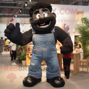 Black Strongman mascotte...