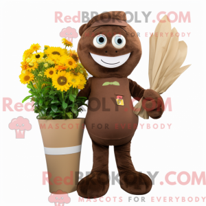 Brown Bouquet Of Flowers...