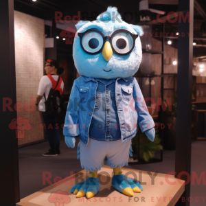 Disfraz de mascota Sky Blue...