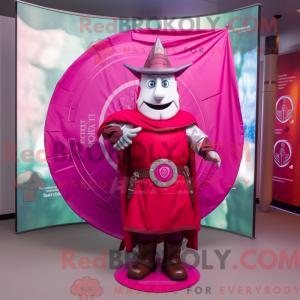 Disfraz de mascota Magenta...