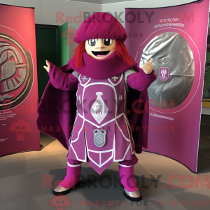 Magenta Celtic Shield...