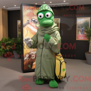 Olive Golf Bag maskot...