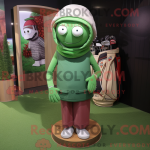 Olive Golf Bag mascotte...