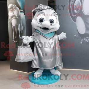 Sølv vedhæng maskot kostume...