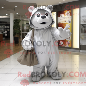 Sølv vedhæng maskot kostume...