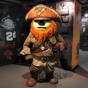 Rust Pirate mask drakt...