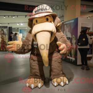 Maskottchenkostüm Mammut in...