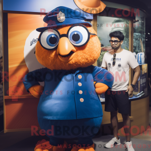 Disfraz de mascota Navy...