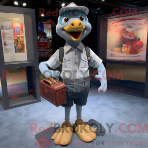 Silver Turkey mascot...