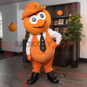 Personaggio mascotte Orange...