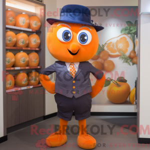 Postava maskota Orange Plum...