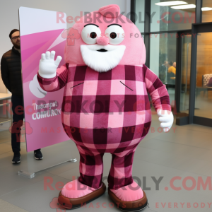 Pink Shakshuka mascot...