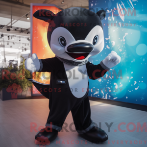 Killer Whale maskot kostume...