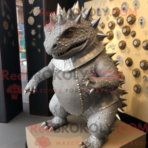 Zilveren Ankylosaurus...
