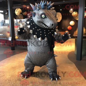Zilveren Ankylosaurus...