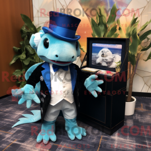 Disfraz de mascota Axolotl...