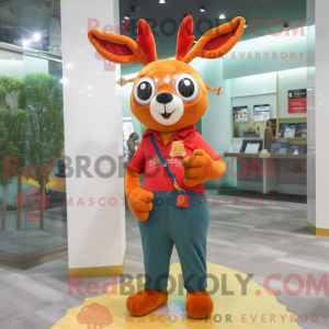 Deer mascot costume...