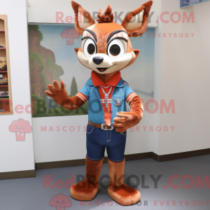 Hjorte maskot kostume...