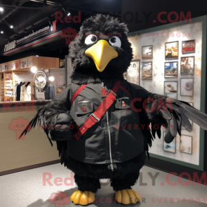 Black Chicken mascot...