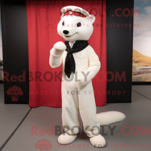 A máscara do Weasel tem uma...