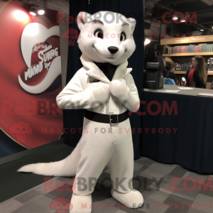 A máscara do Weasel tem uma...