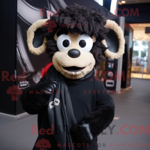 Black Ram maskot kostume...