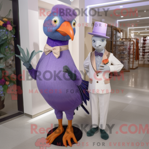 Lavendel Fasan Maskot Drakt...