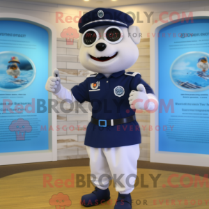 Navy Doctor mascottekostuum...
