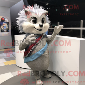Silver Hedgehog mascot...