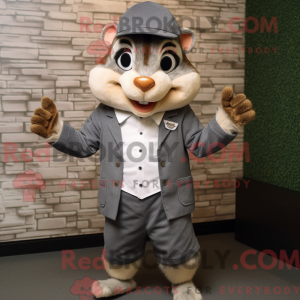 Gray Chipmunk mascot...